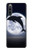 W3510 Dolphin Moon Night Funda Carcasa Case y Caso Del Tirón Funda para Sony Xperia 10 IV
