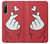 W3701 Mini Heart Love Sign Funda Carcasa Case y Caso Del Tirón Funda para Sony Xperia 10 IV