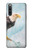 W3843 Bald Eagle On Ice Funda Carcasa Case y Caso Del Tirón Funda para Sony Xperia 10 IV