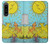 W3435 Tarot Card Moon Funda Carcasa Case y Caso Del Tirón Funda para Sony Xperia 1 IV