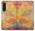 W3686 Fall Season Leaf Autumn Funda Carcasa Case y Caso Del Tirón Funda para Sony Xperia 1 IV