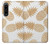 W3718 Seamless Pineapple Funda Carcasa Case y Caso Del Tirón Funda para Sony Xperia 1 IV