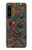 W3815 Psychedelic Art Funda Carcasa Case y Caso Del Tirón Funda para Sony Xperia 1 IV