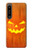 W3828 Pumpkin Halloween Funda Carcasa Case y Caso Del Tirón Funda para Sony Xperia 1 IV