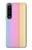 W3849 Colorful Vertical Colors Funda Carcasa Case y Caso Del Tirón Funda para Sony Xperia 1 IV