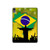 W2981 Brazil Football Soccer Funda Carcasa Case para iPad Air (2022, 2020), Air 11 (2024), Pro 11 (2022)