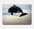 W1349 Killer whale Orca Funda Carcasa Case para MacBook Air 13″ (2022,2024) - A2681, A3113