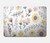 W2354 Pastel Flowers Pattern Funda Carcasa Case para MacBook Air 13″ (2022,2024) - A2681, A3113