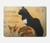 W3229 Vintage Cat Poster Funda Carcasa Case para MacBook Air 13″ (2022,2024) - A2681, A3113