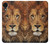 W2870 Lion King of Beasts Funda Carcasa Case y Caso Del Tirón Funda para Samsung Galaxy A03 Core