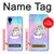 W3256 Cute Unicorn Cartoon Funda Carcasa Case y Caso Del Tirón Funda para Samsung Galaxy A03 Core