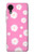 W3500 Pink Floral Pattern Funda Carcasa Case y Caso Del Tirón Funda para Samsung Galaxy A03 Core