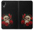 W3753 Dark Gothic Goth Skull Roses Funda Carcasa Case y Caso Del Tirón Funda para Samsung Galaxy A03 Core