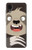 W3855 Sloth Face Cartoon Funda Carcasa Case y Caso Del Tirón Funda para Samsung Galaxy A03 Core