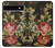 W3013 Vintage Antique Roses Funda Carcasa Case y Caso Del Tirón Funda para Google Pixel 6a