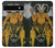 W3740 Tarot Card The Devil Funda Carcasa Case y Caso Del Tirón Funda para Google Pixel 6a