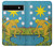 W3744 Tarot Card The Star Funda Carcasa Case y Caso Del Tirón Funda para Google Pixel 6a