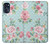 W3494 Vintage Rose Polka Dot Funda Carcasa Case y Caso Del Tirón Funda para Motorola Moto G (2022)