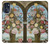 W3749 Vase of Flowers Funda Carcasa Case y Caso Del Tirón Funda para Motorola Moto G (2022)