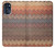 W3752 Zigzag Fabric Pattern Graphic Printed Funda Carcasa Case y Caso Del Tirón Funda para Motorola Moto G (2022)