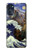 W3851 World of Art Van Gogh Hokusai Da Vinci Funda Carcasa Case y Caso Del Tirón Funda para Motorola Moto G (2022)