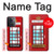 W2059 England British Telephone Box Minimalist Funda Carcasa Case y Caso Del Tirón Funda para OnePlus Ace