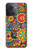 W3272 Colorful Pattern Funda Carcasa Case y Caso Del Tirón Funda para OnePlus Ace