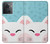 W3542 Cute Cat Cartoon Funda Carcasa Case y Caso Del Tirón Funda para OnePlus Ace