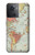 W3418 Vintage World Map Funda Carcasa Case y Caso Del Tirón Funda para OnePlus 10R