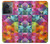 W3477 Abstract Diamond Pattern Funda Carcasa Case y Caso Del Tirón Funda para OnePlus 10R