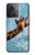 W3680 Cute Smile Giraffe Funda Carcasa Case y Caso Del Tirón Funda para OnePlus 10R