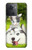 W3795 Kitten Cat Playful Siberian Husky Dog Paint Funda Carcasa Case y Caso Del Tirón Funda para OnePlus 10R