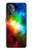 W2312 Colorful Rainbow Space Galaxy Funda Carcasa Case y Caso Del Tirón Funda para OnePlus Nord N20 5G