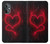 W3682 Devil Heart Funda Carcasa Case y Caso Del Tirón Funda para OnePlus Nord N20 5G