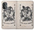 W3818 Vintage Playing Card Funda Carcasa Case y Caso Del Tirón Funda para OnePlus Nord N20 5G