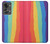 W3799 Cute Vertical Watercolor Rainbow Funda Carcasa Case y Caso Del Tirón Funda para OnePlus Nord 2T