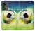 W3844 Glowing Football Soccer Ball Funda Carcasa Case y Caso Del Tirón Funda para OnePlus Nord 2T