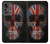 W3848 United Kingdom Flag Skull Funda Carcasa Case y Caso Del Tirón Funda para OnePlus Nord 2T