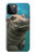 W3871 Cute Baby Hippo Hippopotamus Funda Carcasa Case y Caso Del Tirón Funda para iPhone 12, iPhone 12 Pro