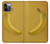 W3872 Banana Funda Carcasa Case y Caso Del Tirón Funda para iPhone 12, iPhone 12 Pro