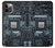 W3880 Electronic Print Funda Carcasa Case y Caso Del Tirón Funda para iPhone 12, iPhone 12 Pro