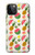 W3883 Fruit Pattern Funda Carcasa Case y Caso Del Tirón Funda para iPhone 12, iPhone 12 Pro