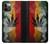 W3890 Reggae Rasta Flag Smoke Funda Carcasa Case y Caso Del Tirón Funda para iPhone 12, iPhone 12 Pro