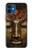 W3874 Buddha Face Ohm Symbol Funda Carcasa Case y Caso Del Tirón Funda para iPhone 12 mini