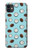W3860 Coconut Dot Pattern Funda Carcasa Case y Caso Del Tirón Funda para iPhone 11