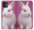 W3870 Cute Baby Bunny Funda Carcasa Case y Caso Del Tirón Funda para iPhone 11