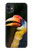 W3876 Colorful Hornbill Funda Carcasa Case y Caso Del Tirón Funda para iPhone 11