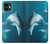 W3878 Dolphin Funda Carcasa Case y Caso Del Tirón Funda para iPhone 11