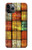 W3861 Colorful Container Block Funda Carcasa Case y Caso Del Tirón Funda para iPhone 11 Pro