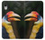 W3876 Colorful Hornbill Funda Carcasa Case y Caso Del Tirón Funda para iPhone XR